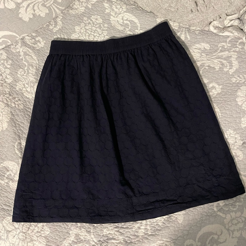 Talbots Navy Blue Mini Skirt, size S